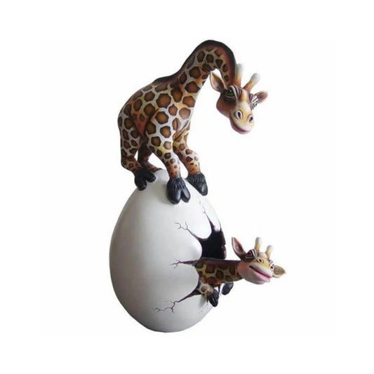 Carlos and Albert "Giraffe Maternal Egg" Sculpture