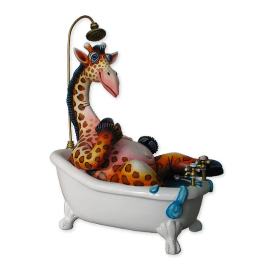 Carlos and Albert "Giraffe in Bathtub" Sculpture