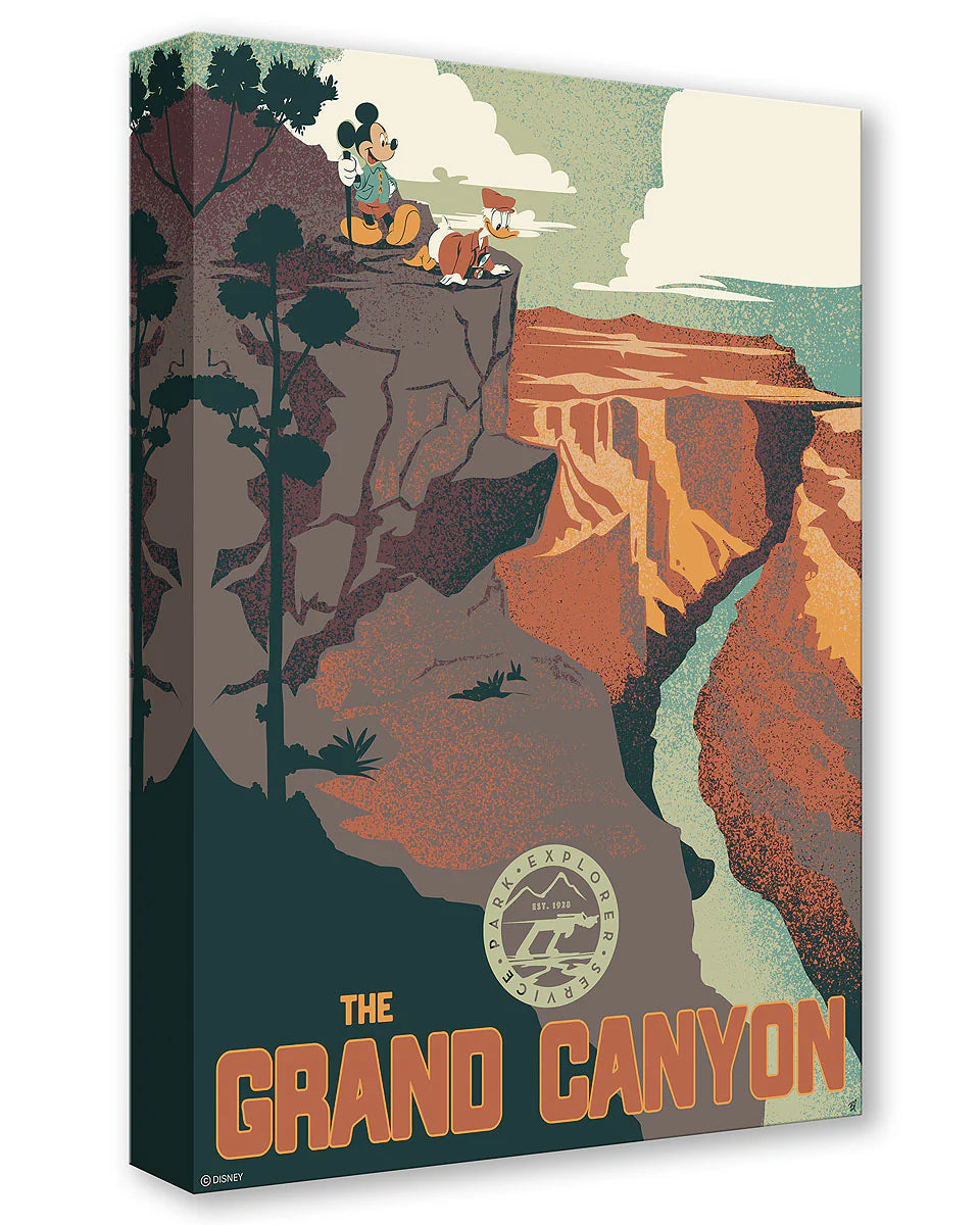 Bret Iwan Disney Grand Canyon Limited Edition Canvas Giclee