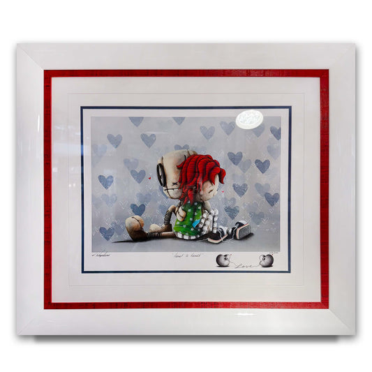 Fabio Napoleoni Framed • "Heart to Heart" Limited Edition