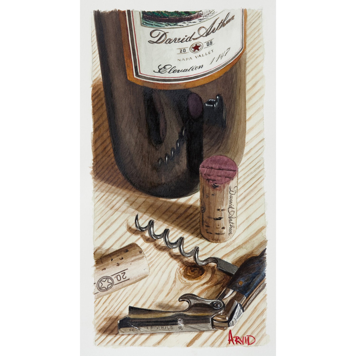 Thomas Arvid "Higher Ground" Limited Edition Paper Giclee