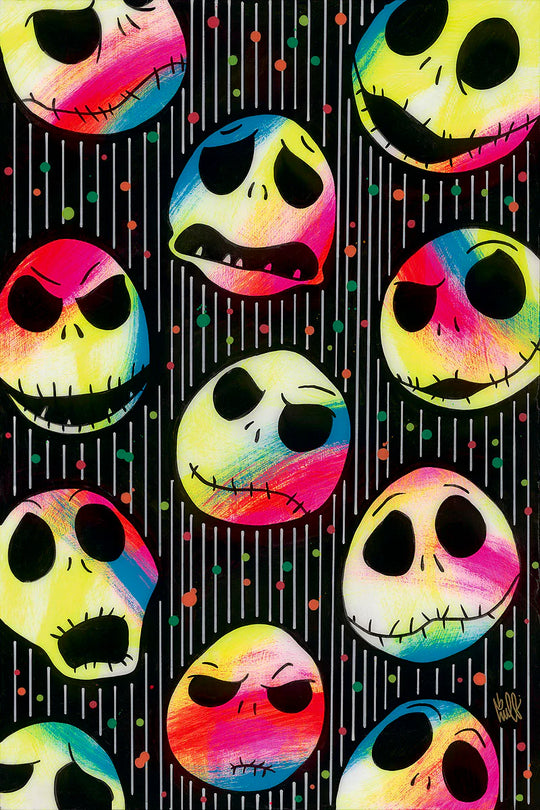 Beau Hufford Disney Jack Skellington Limited Edition Canvas Giclee