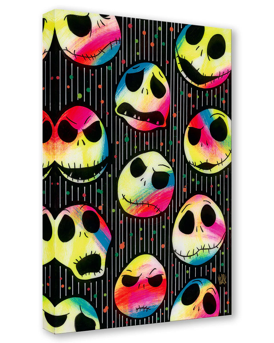 Beau Hufford Disney Jack Skellington Limited Edition Canvas Giclee