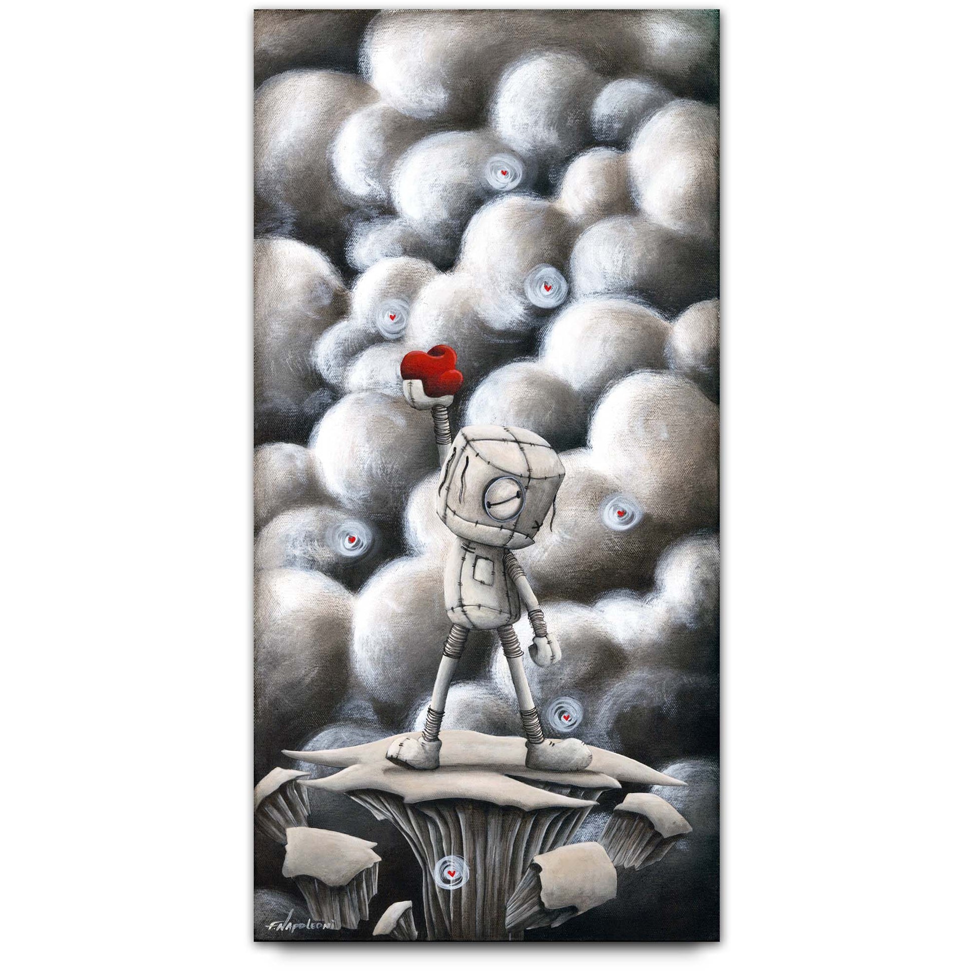 Fabio Napoleoni "I Beat the Odds" Limited Edition Canvas Giclee