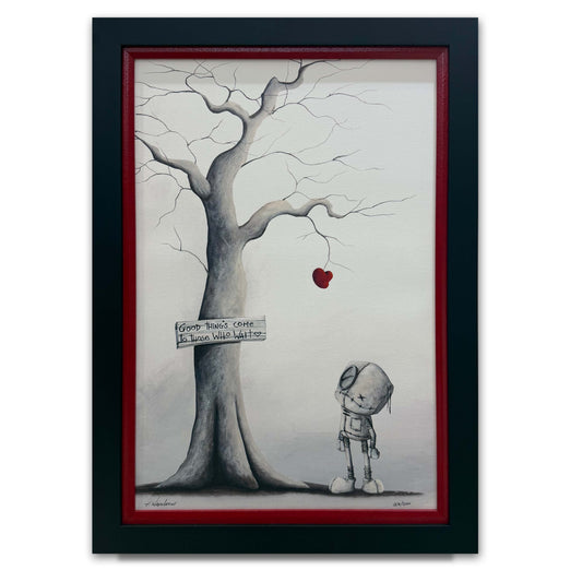 Fabio Napoleoni Framed • "Good Things Come To Those Who Wait" Limited Edition Paper Giclee