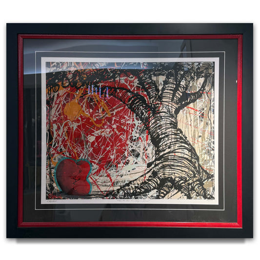 Fabio Napoleoni Framed • "From the Pain Knowledge is Gained" Limited Edition