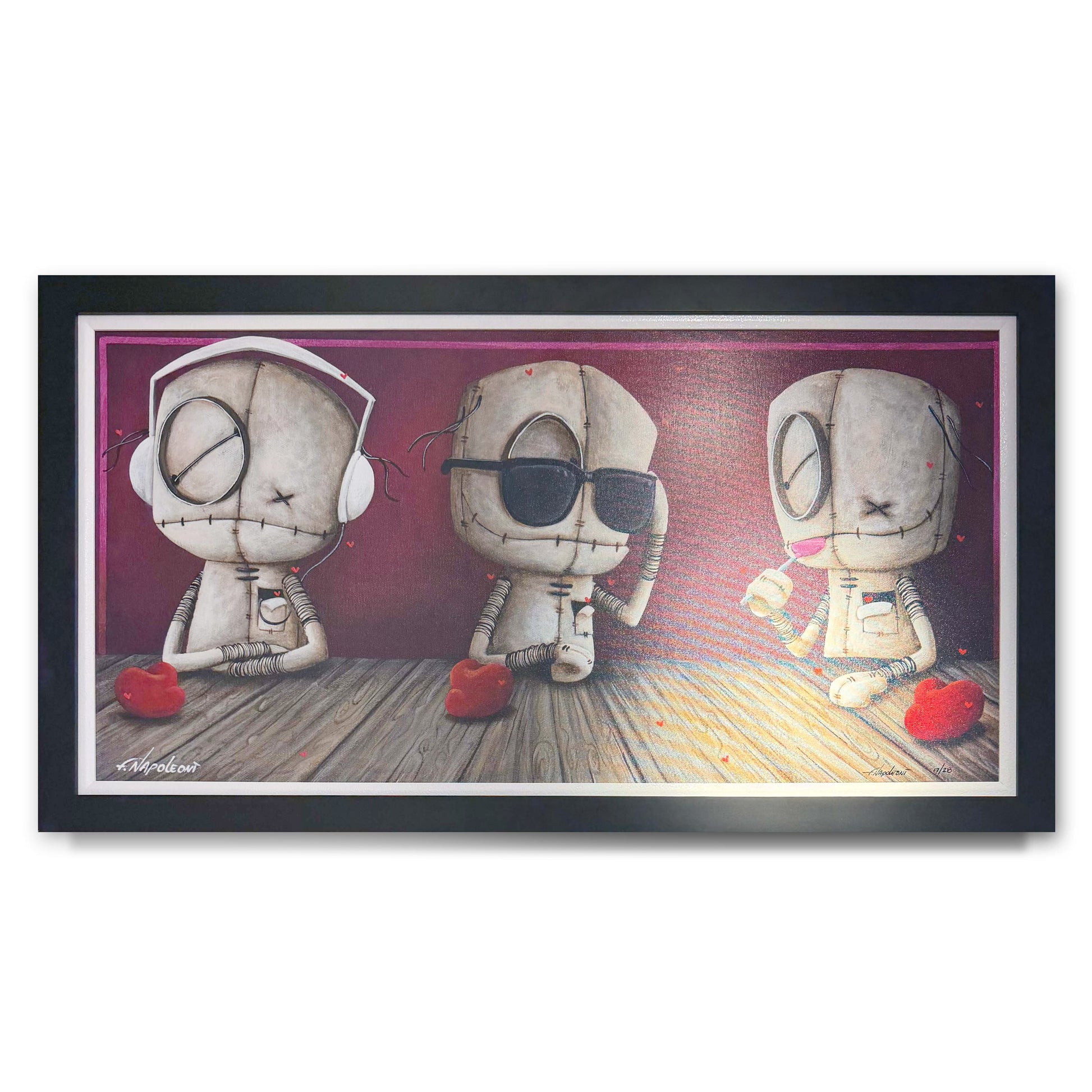 Fabio Napoleoni Framed • "Keeping to Myself" Limited Edition