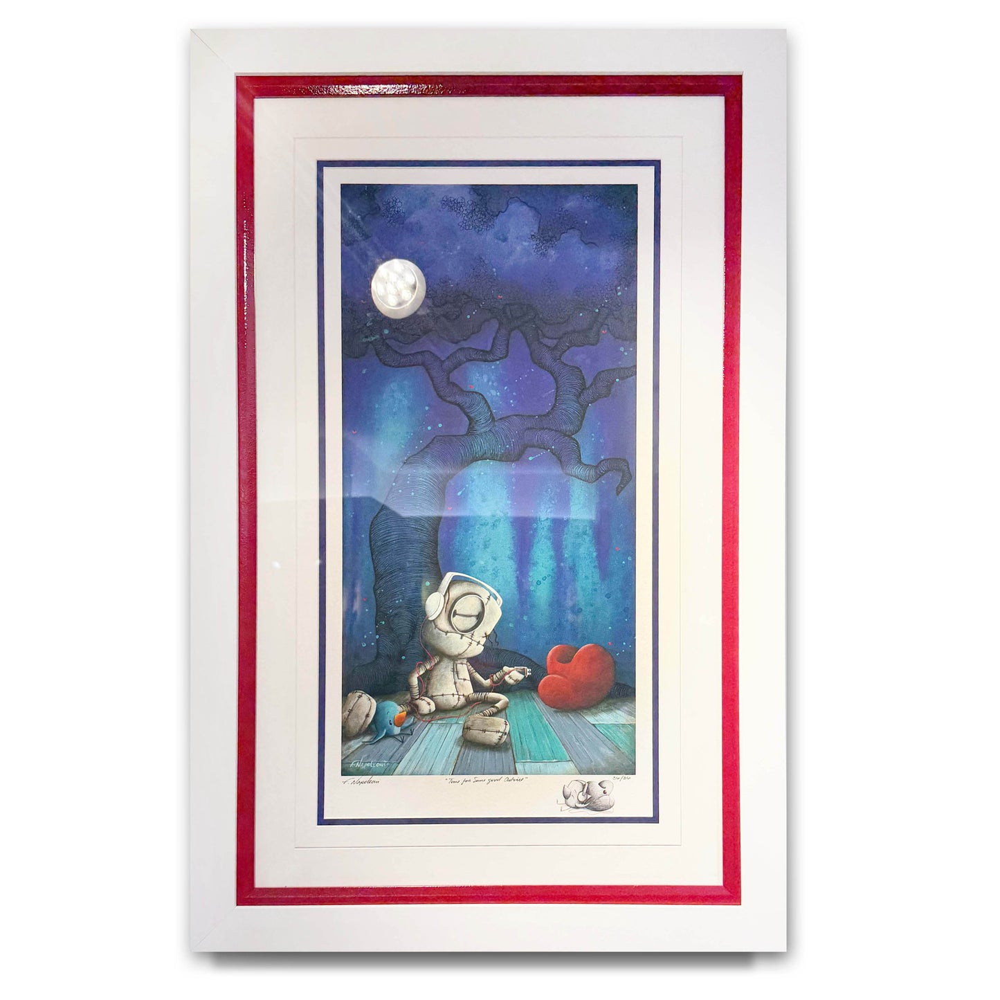 Fabio Napoleoni Framed • "Time for Some Good Advice" Limited Edition