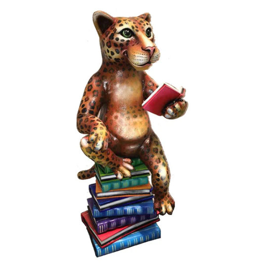 Carlos and Albert "Jaguar Book Club" Sculpture