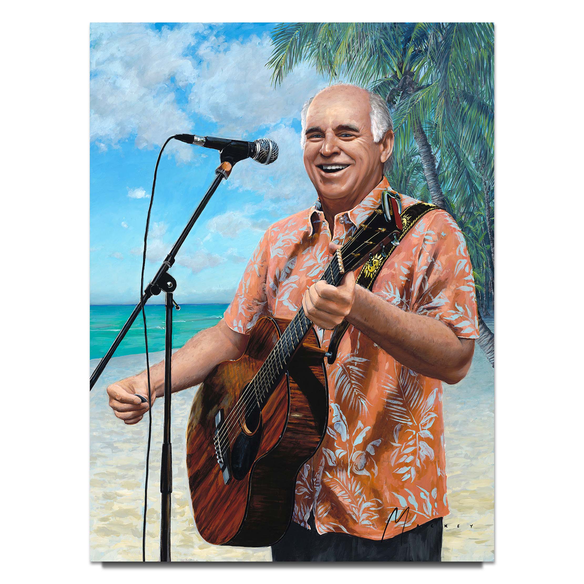Shawn Mackey Jimmy Limited Edition Canvas Giclee