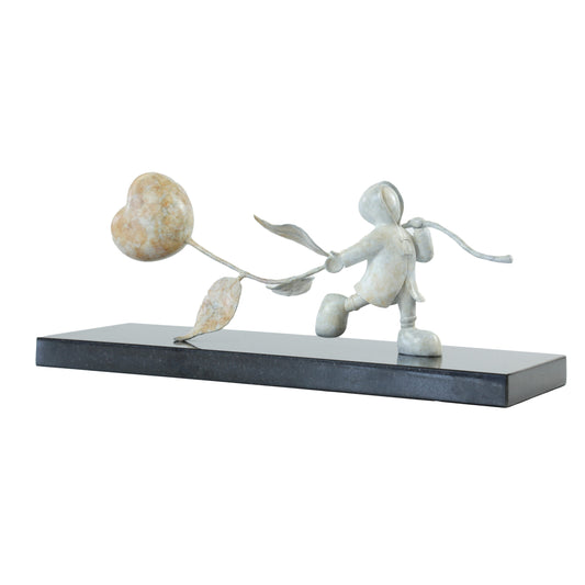 Mackenzie Thorpe "Just Love" Sculpture