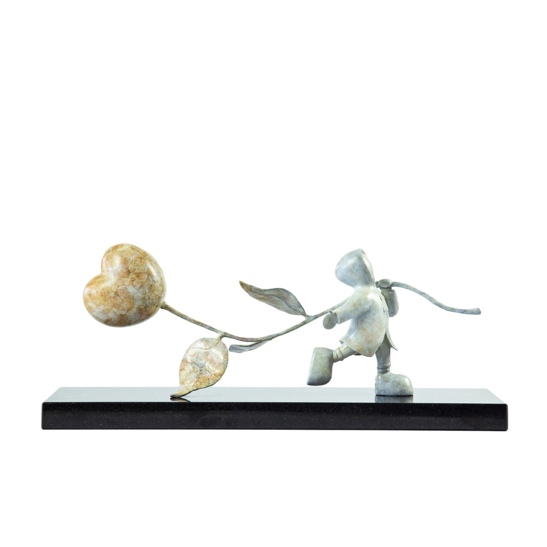 Mackenzie Thorpe "Just Love" Sculpture