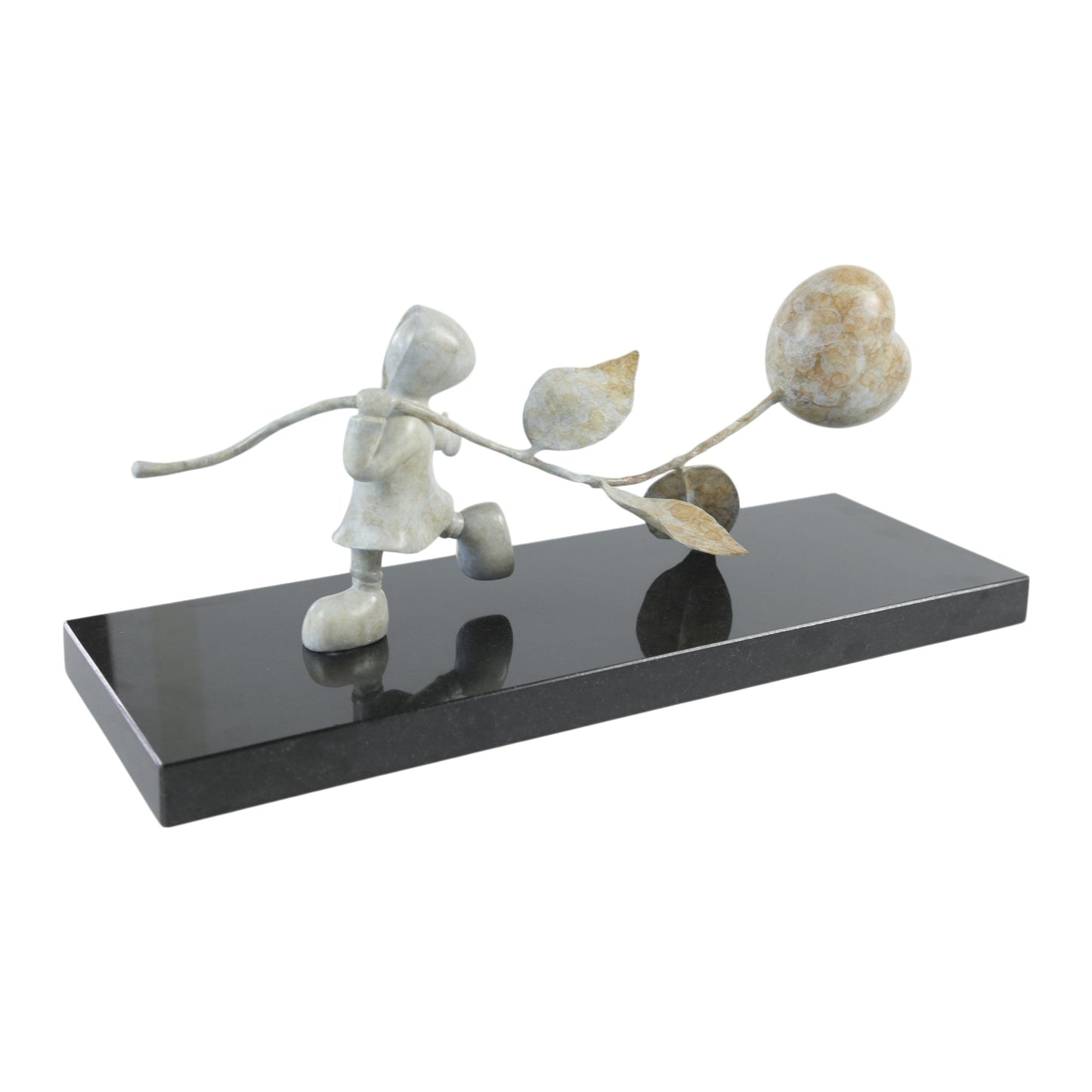 Mackenzie Thorpe "Just Love" Sculpture