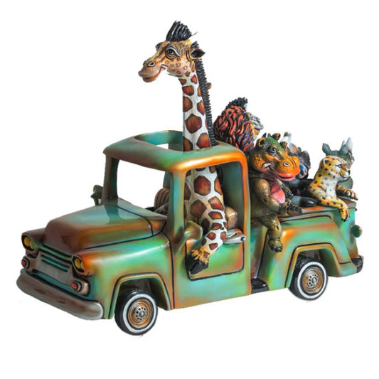 Carlos and Albert "Kenya Kiddie Cargo" Sculpture
