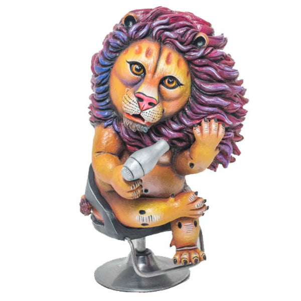 Carlos and Albert "Lion Spa Day" Sculpture