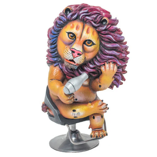 Carlos and Albert "Lion Spa Day" Sculpture