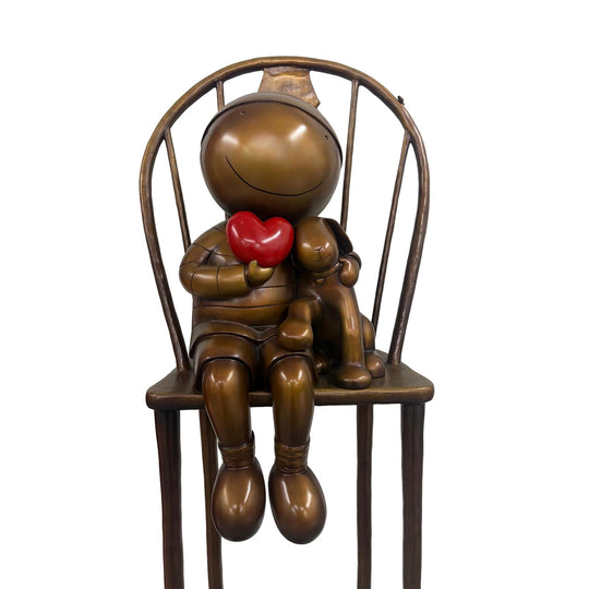 Mackenzie Thorpe "Love Forever" Sculpture