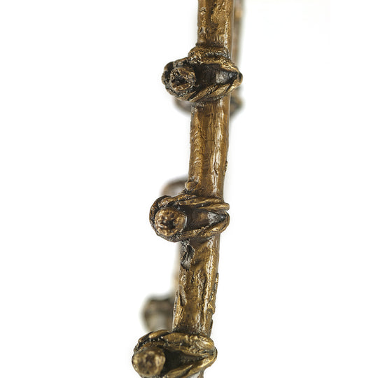 Mackenzie Thorpe "Love Picker" Sculpture