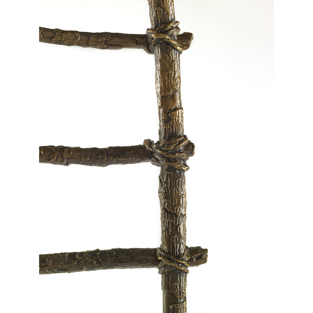 Mackenzie Thorpe "Love Picker" Sculpture