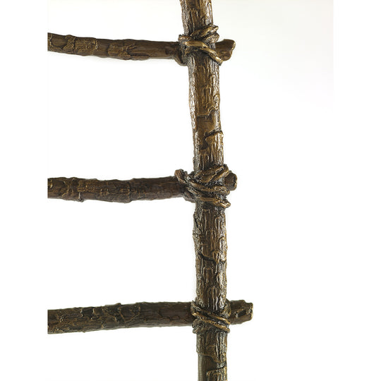 Mackenzie Thorpe "Love Picker" Sculpture
