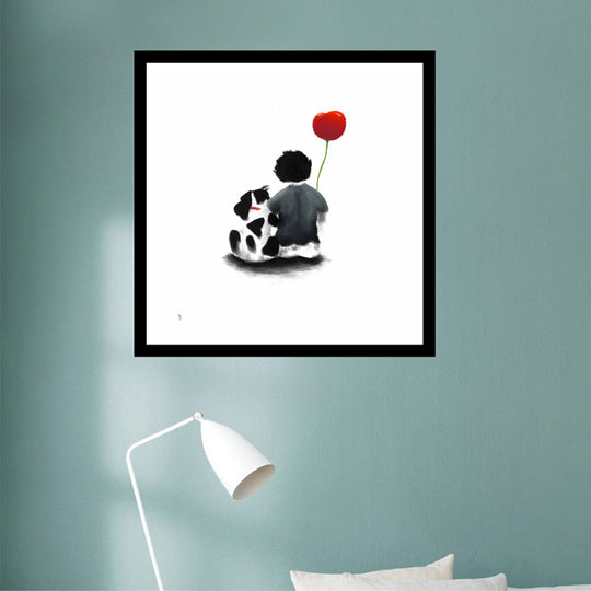 Mackenzie Thorpe Best of Friends Limited Edition Paper Giclee