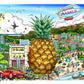 Charles Fazzino "Mahalo in Honolulu" 3D Limited Edition Mixed-Media on Paper