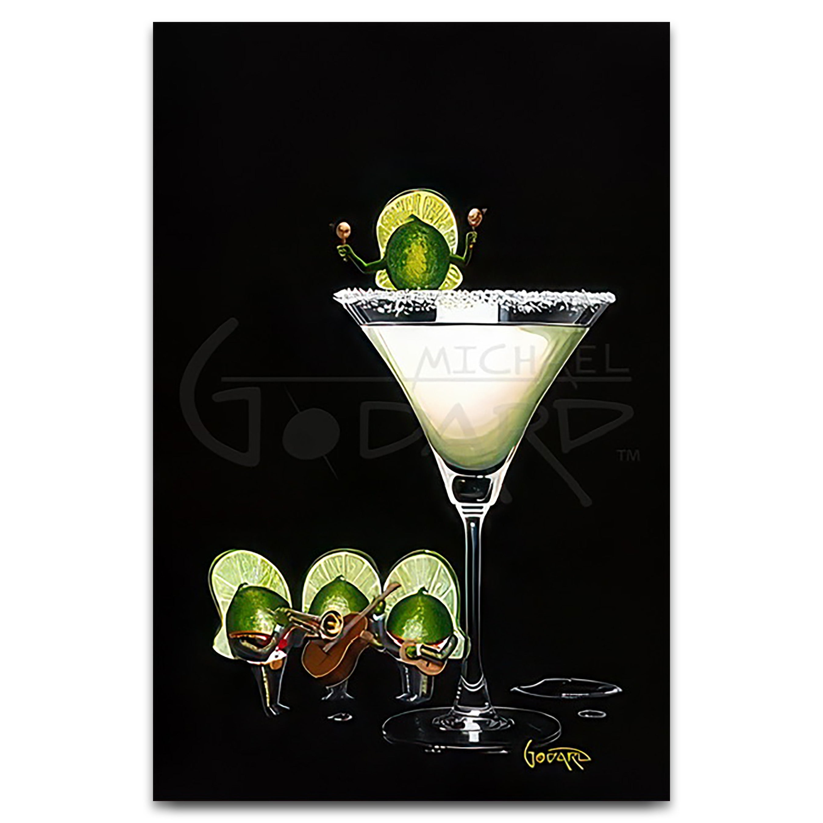 Michael Godard Margarita Mariachi Limited Edition