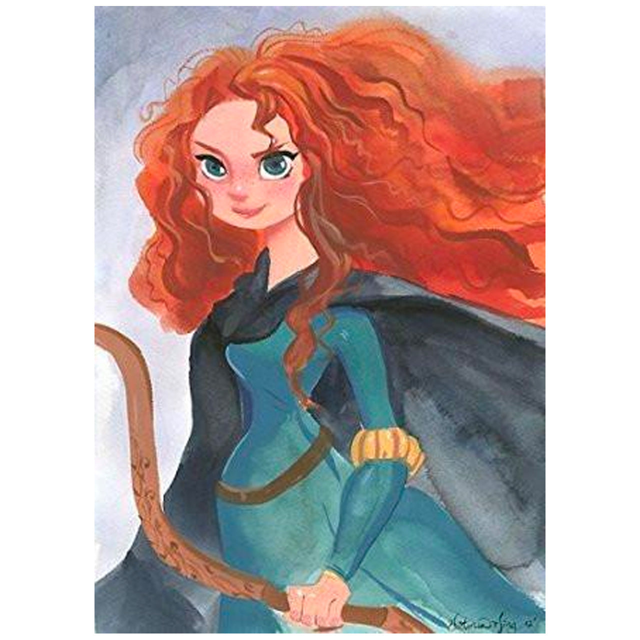 Victoria Ying Disney "Merida" Limited Edition Giclee