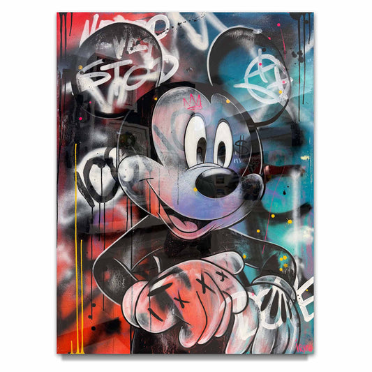 Iryna Miahka "Mickey Mouse" Original Canvas