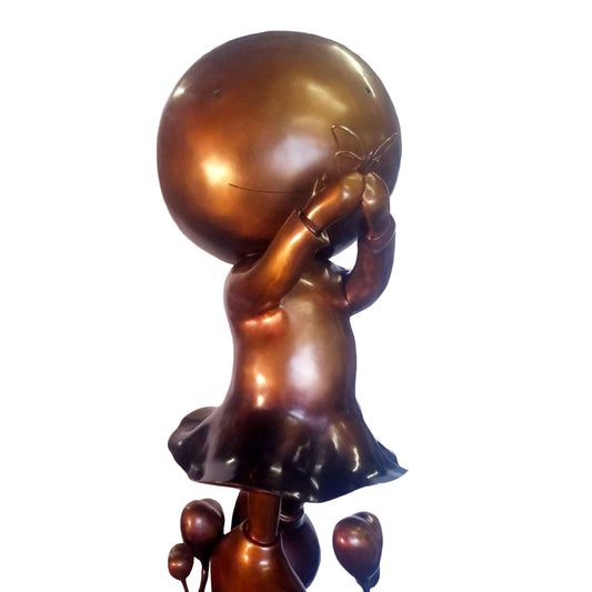 Mackenzie Thorpe "My Butterfly" Sculpture