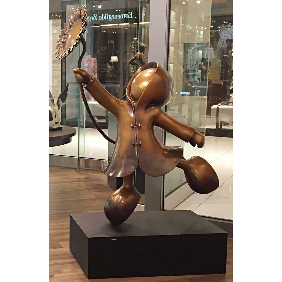 Mackenzie Thorpe "My Sunshine" Sculpture