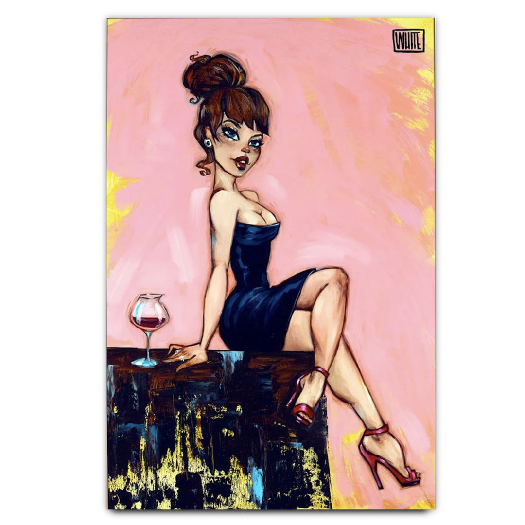 Todd White Nasty Habits Limited Edition Canvas On Board