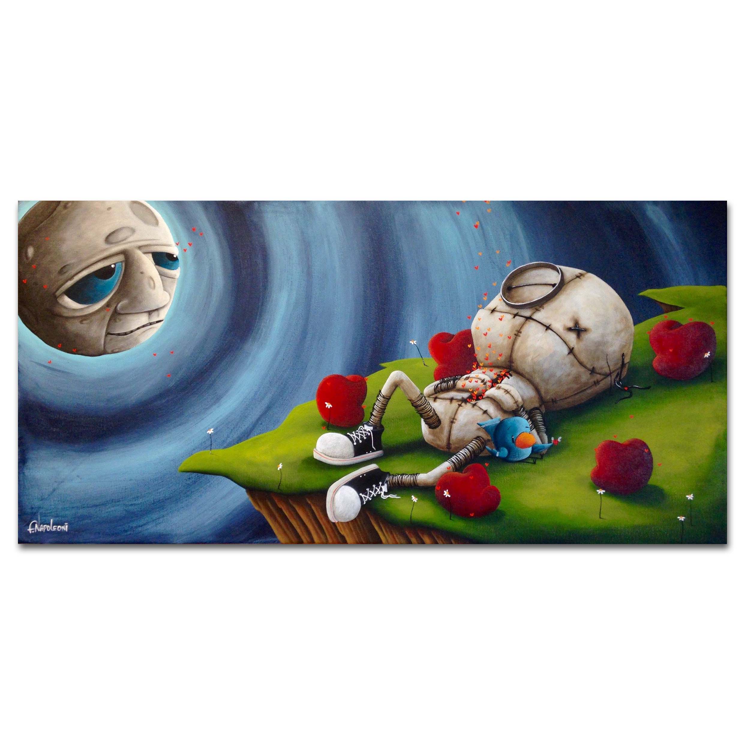 Fabio Napoleoni No More Sad Days Limited Edition Paper Giclee