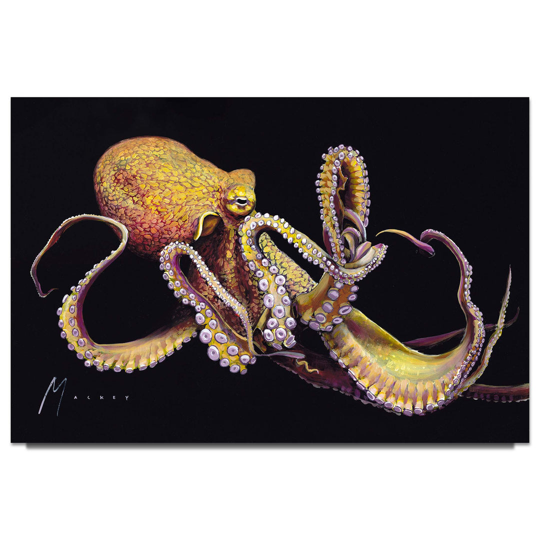 Shawn Mackey Octopus Limited Edition Canvas Giclee