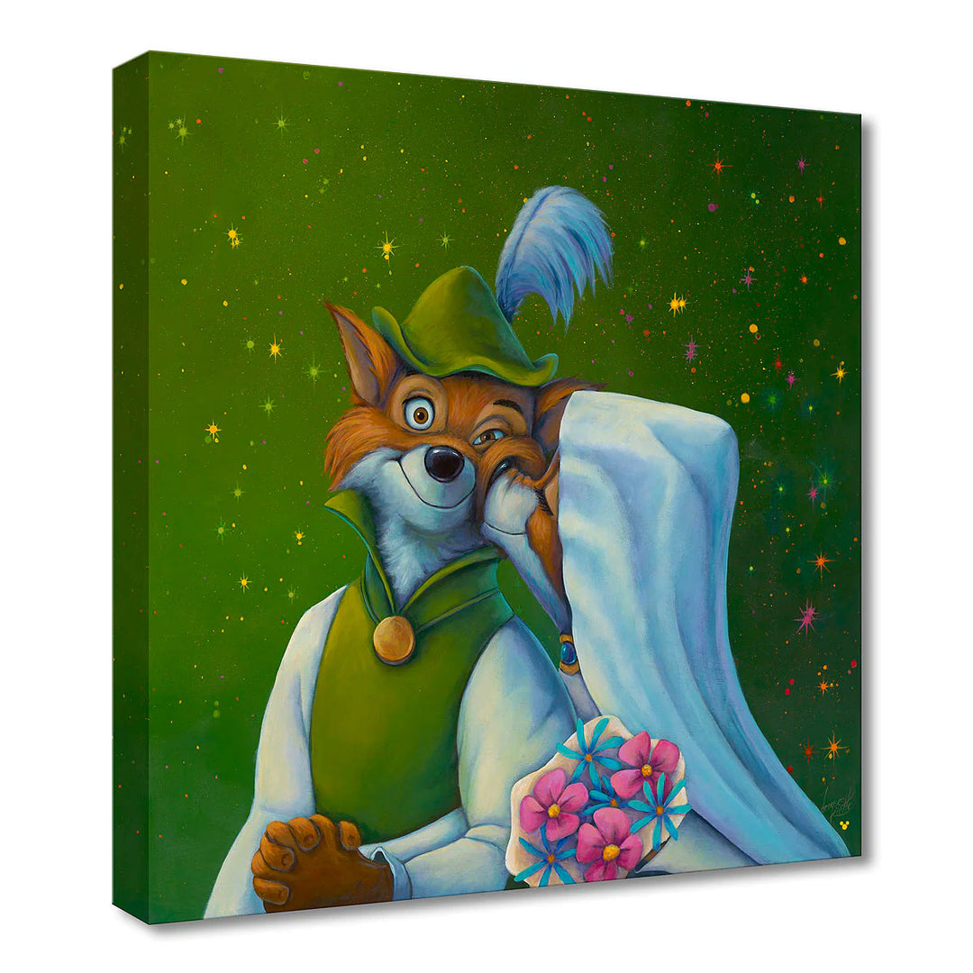 Denyse Klette Disney Oo-De-Lally Kiss Limited Edition Canvas Giclee