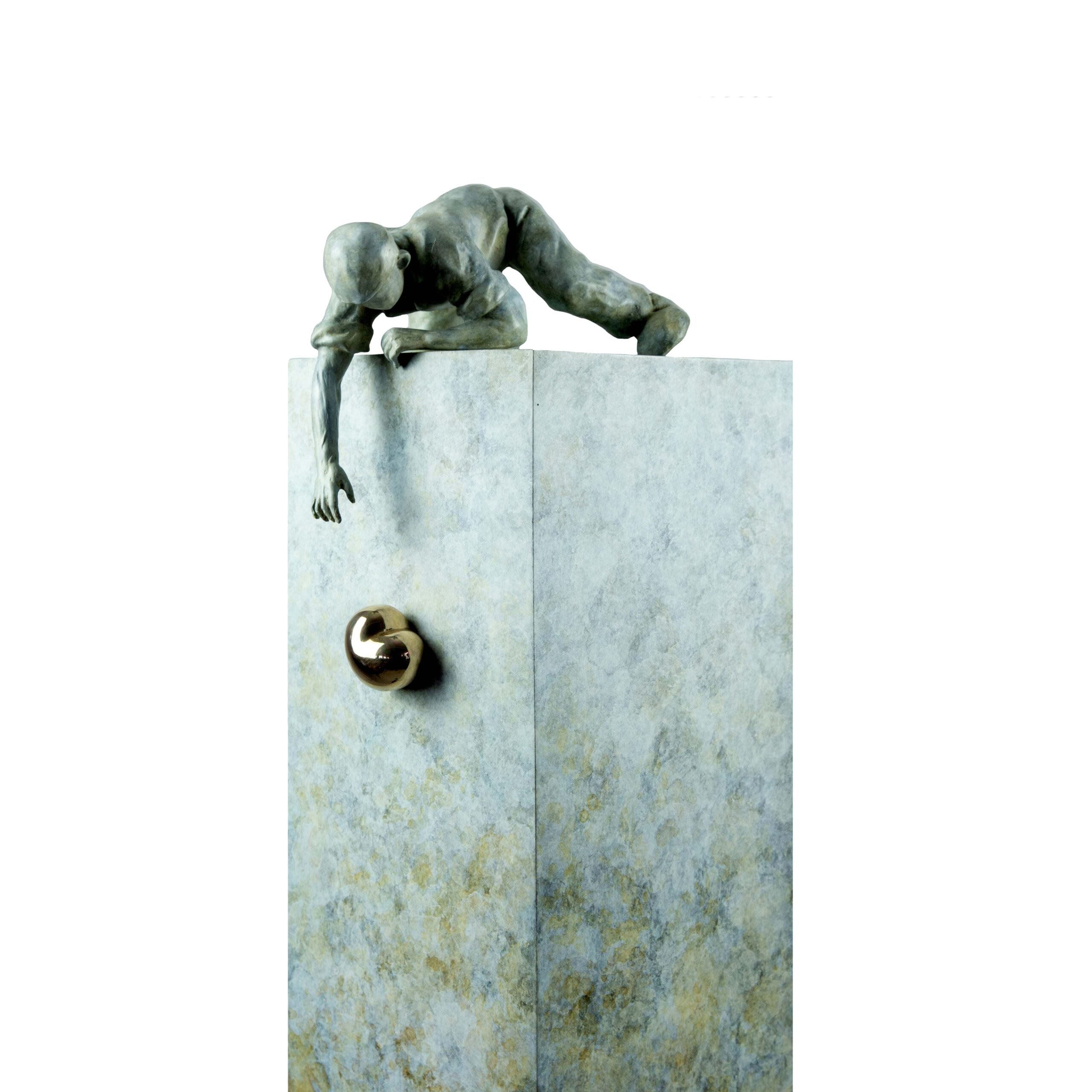 Mackenzie Thorpe "Out of Reach" Sculpture