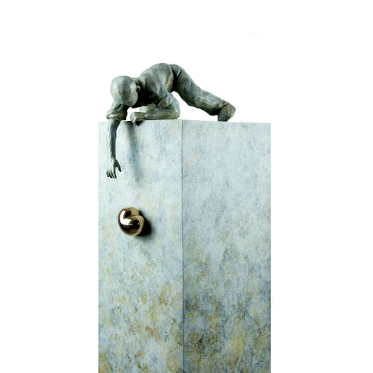Mackenzie Thorpe "Out of Reach" Sculpture