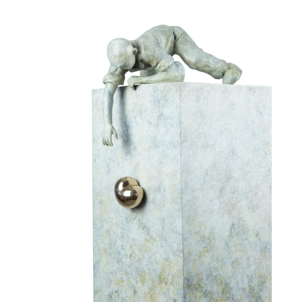 Mackenzie Thorpe "Out of Reach" Sculpture