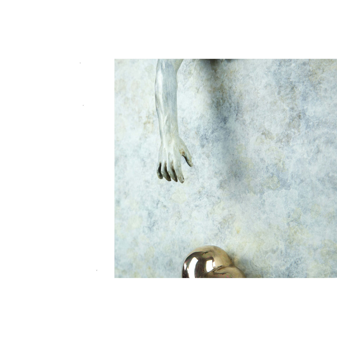 Mackenzie Thorpe "Out of Reach" Sculpture
