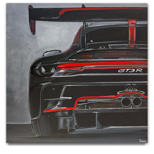 Iryna Miahka "Porsche" Original Canvas
