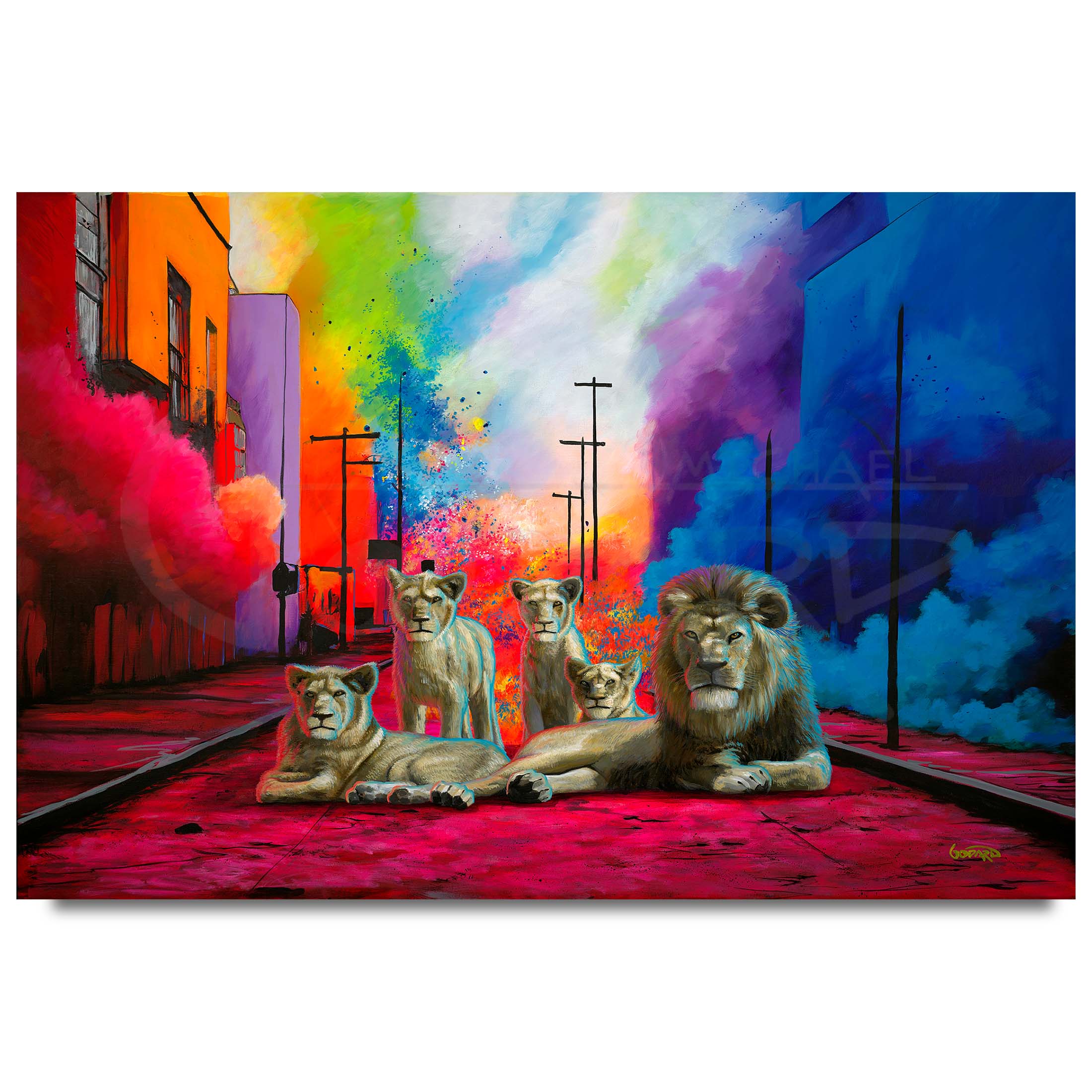Michael Godard Pride Limited Edition Canvas Giclee