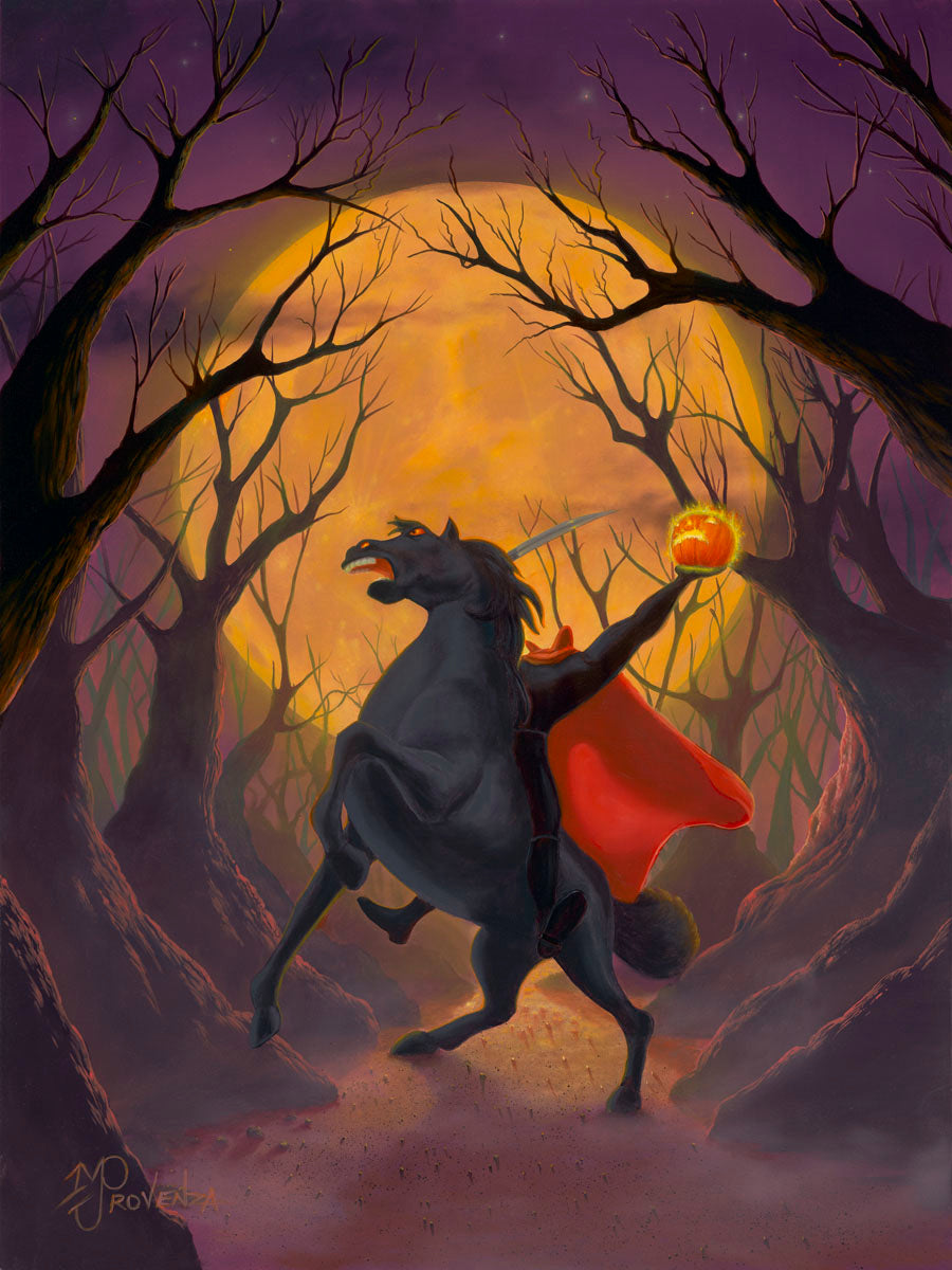 Michael Provenza Disney Forbidden Path Limited Edition Canvas Giclee