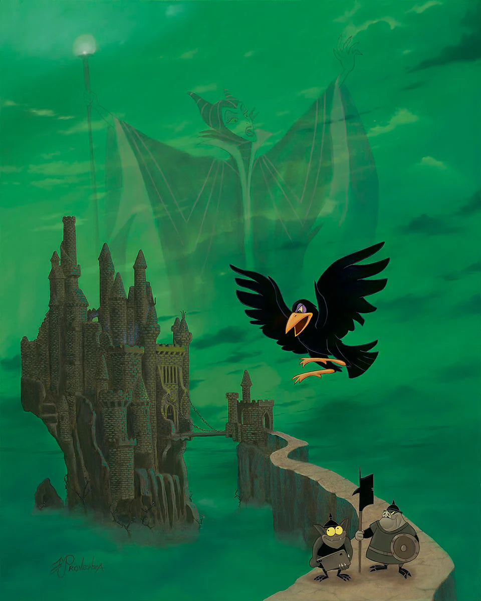 Michael Provenza Disney "Heart of Darkness" Limited Edition Canvas Giclee