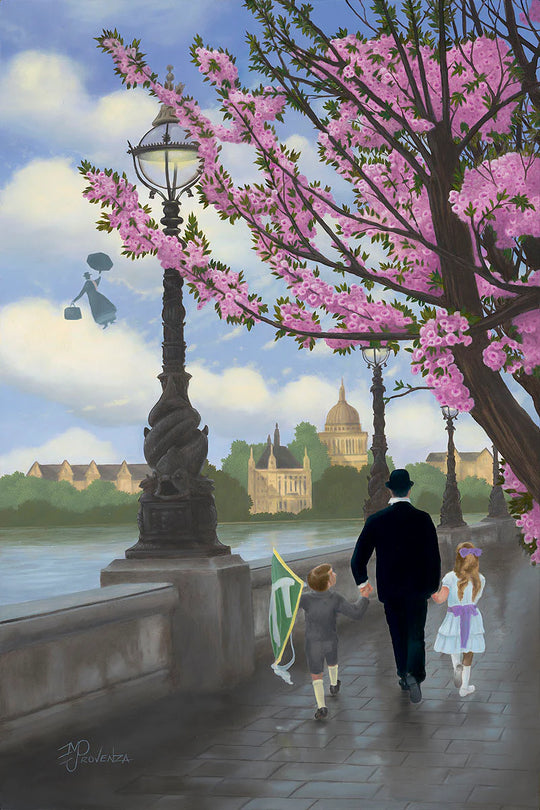 Michael Provenza Disney The Magic of Family Limited Edition Canvas Giclee