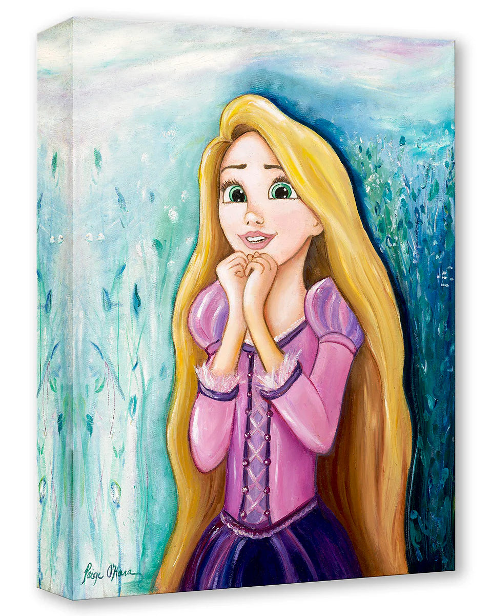 Paige O'Hara Disney Rapunzel Limited Edition Canvas Giclee