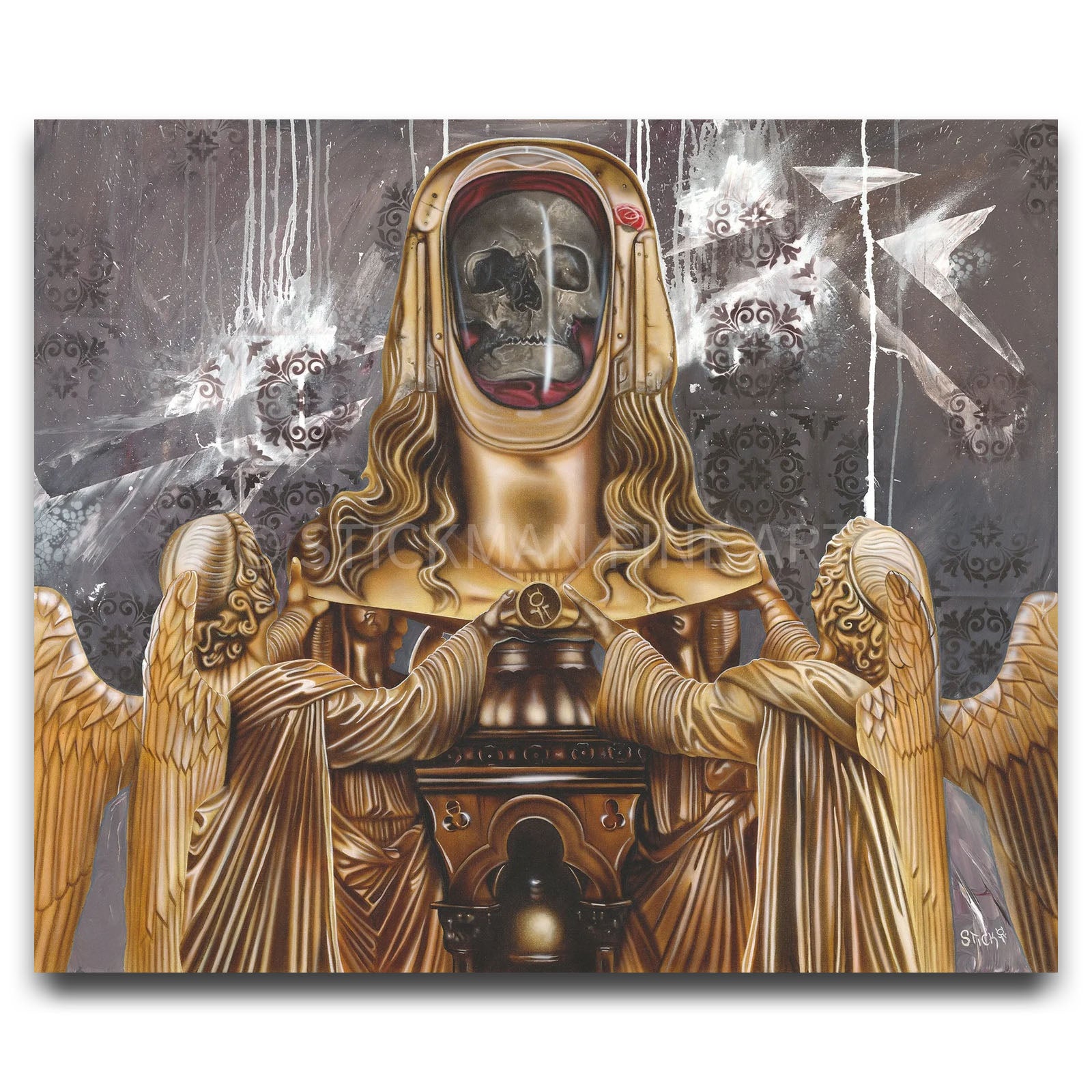 Stickman "Reach Out and Touch Faith" (Mary Magdellan) Limited Edition Giclee