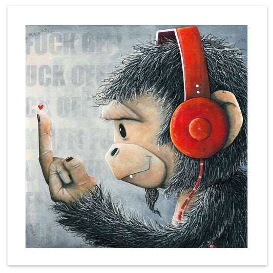 Fabio Napoleoni "Respectfully With Love" (on Paper) Limited Edition Paper Giclee