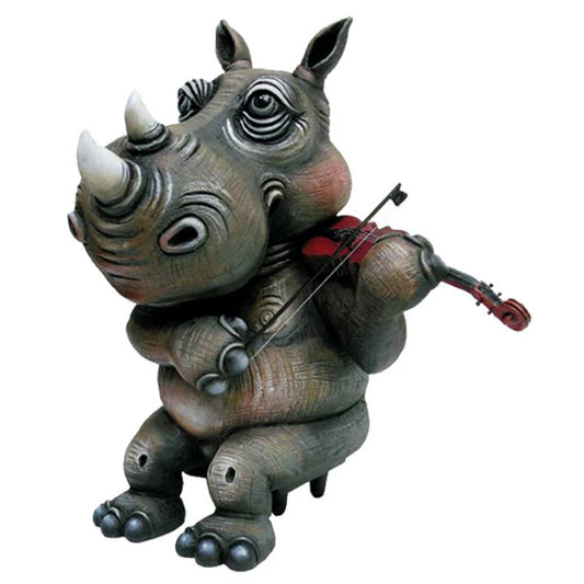Carlos and Albert "Rhino The Violinist" Sculpture