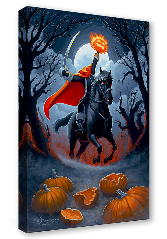 Tim Rogerson Disney Headless Horseman Rides Tonight Limited Edition Canvas Giclee