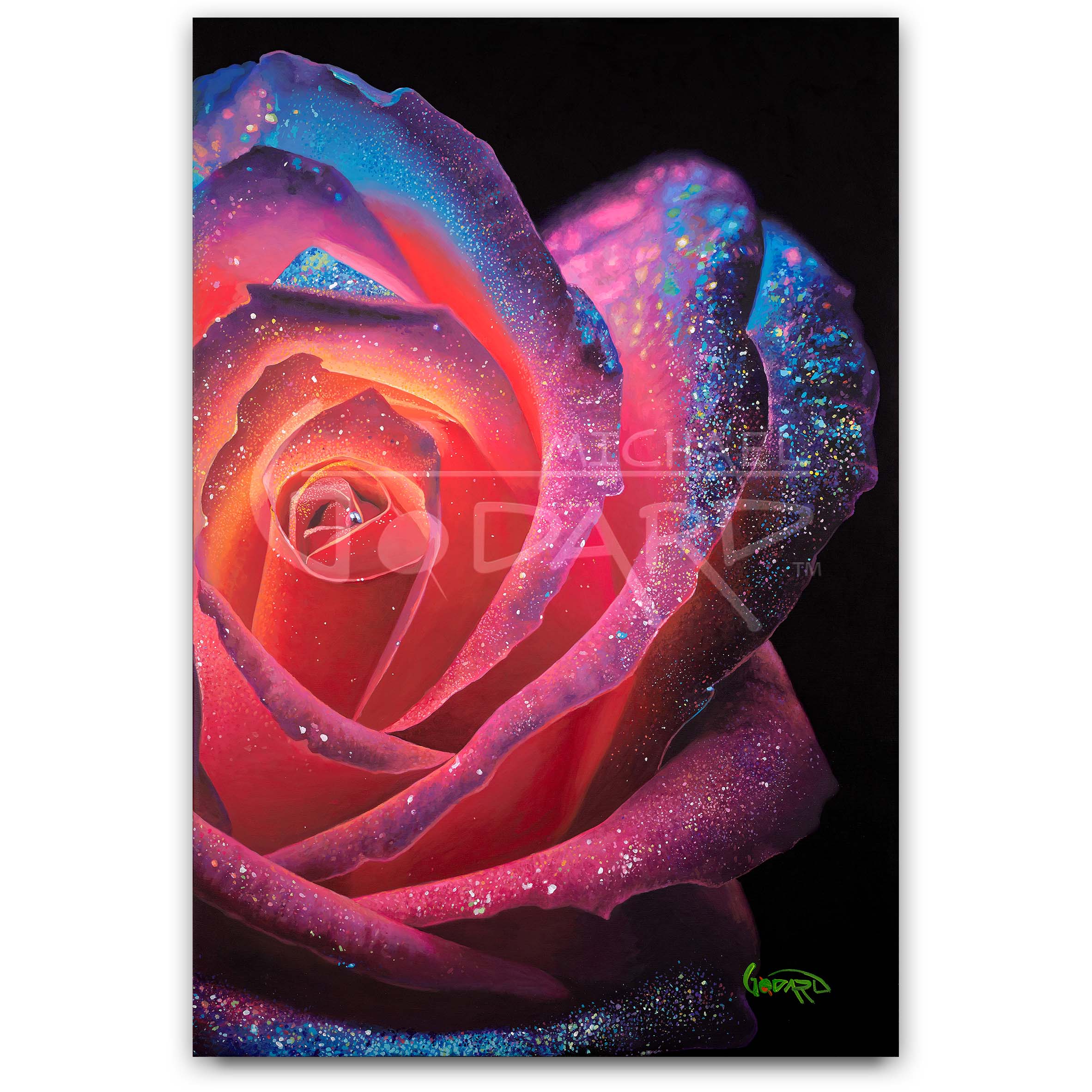 Michael Godard Rose Iridescence Limited Edition
